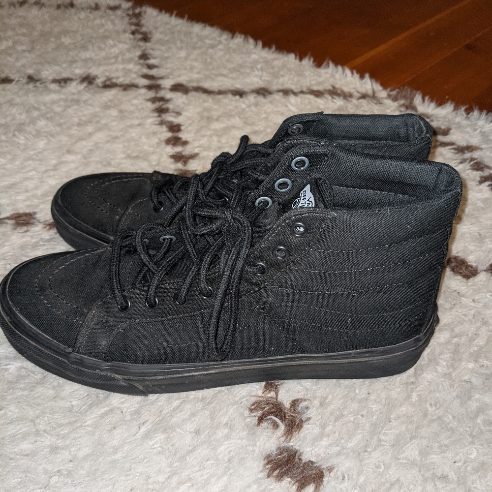 Vans Black High Tops